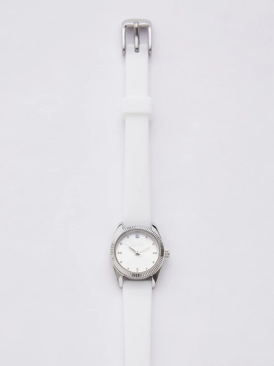 Zdjęcie produktu Liu Jo Slim Silicone Watch biały