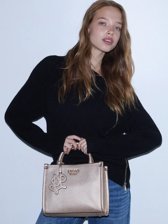 Zdjęcie produktu Liu Jo Small Bag With Charm Light Beige