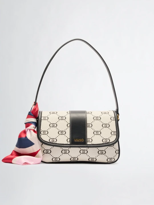Zdjęcie produktu Liu Jo Small Bag With Scarf Detailing Cream