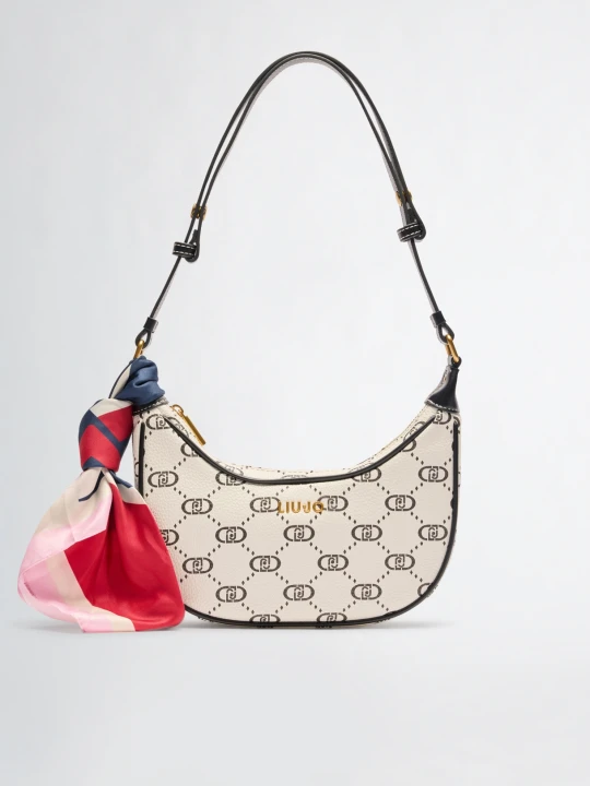 Zdjęcie produktu Liu Jo Small Bag With Scarf Detailing Cream
