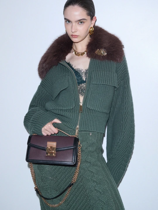 Zdjęcie produktu Liu Jo Small Crossbody Bag Aubergine