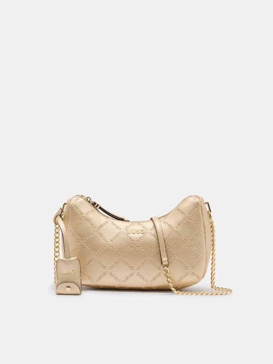 Zdjęcie produktu Liu Jo Small Crossbody Bag With Logo Light Gold
