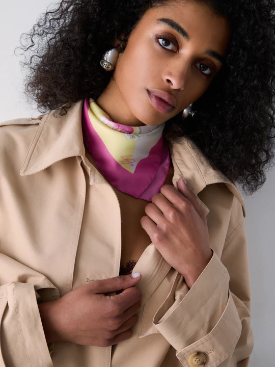 Zdjęcie produktu Liu Jo Small Floral Scarf różowy