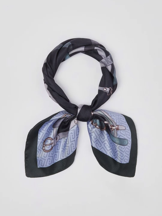 Zdjęcie produktu Liu Jo Small Foulard With Print Light Blue