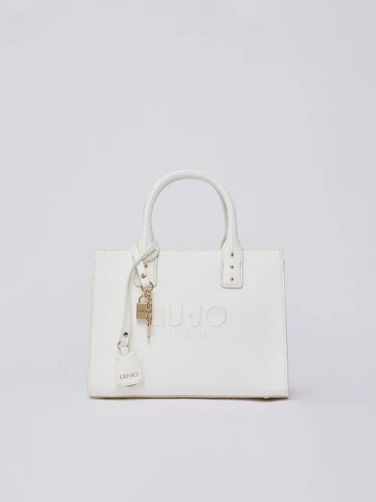 Zdjęcie produktu Liu Jo Small Handbag With Charm biały
