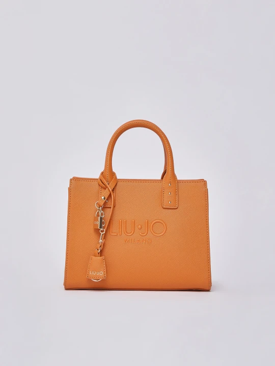 Zdjęcie produktu Liu Jo Small Handbag With Charm pomarańczowy