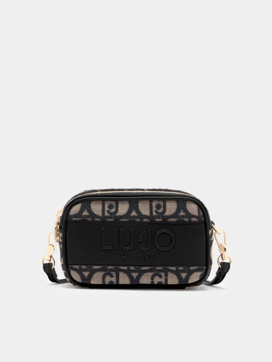 Zdjęcie produktu Liu Jo Small Jacquard Crossbody Bag czarny