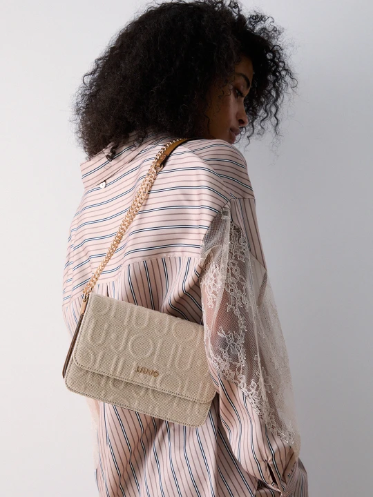 Zdjęcie produktu Liu Jo Small Jute Crossbody Bag beżowy