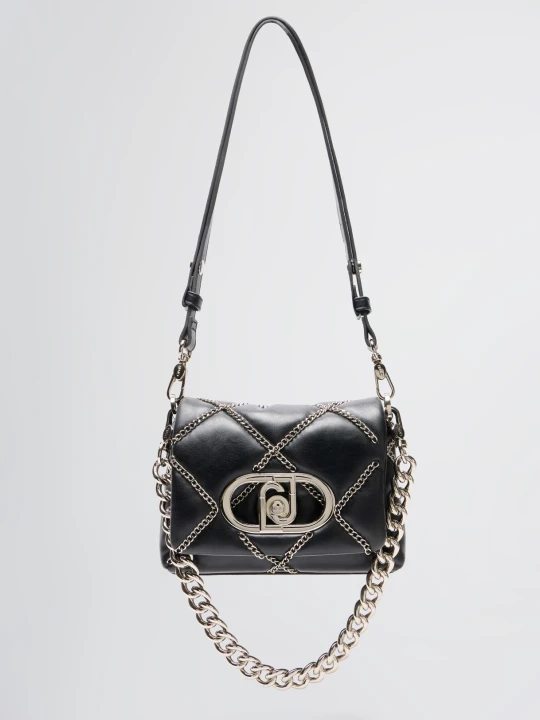 Zdjęcie produktu Liu Jo Small Lapuffy Bag With Chain Detailing czarny
