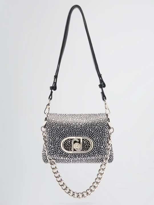Zdjęcie produktu Liu Jo Small Lapuffy Bag With Rhinestones czarny