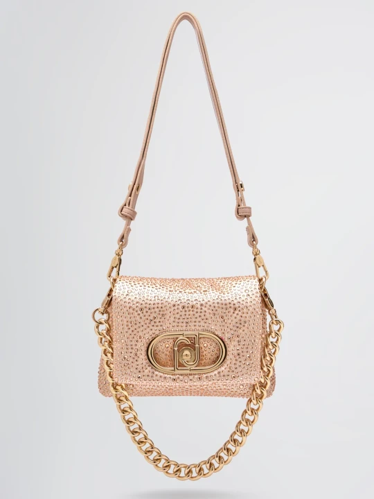 Zdjęcie produktu Liu Jo Small Lapuffy Bag With Rhinestones Powder Pink