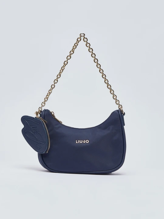 Zdjęcie produktu Liu Jo Small Nylon Hobo Bag niebieski