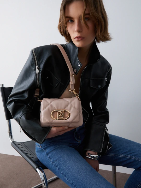 Zdjęcie produktu Liu Jo Small Quilted Lapuffy Bag Peach