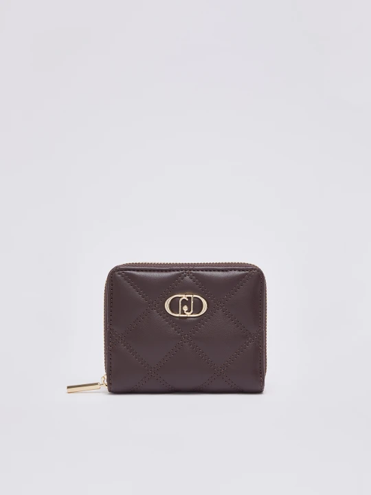 Zdjęcie produktu Liu Jo Small Quilted Wallet Aubergine