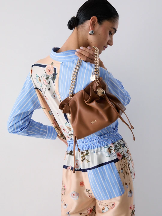 Zdjęcie produktu Liu Jo Small Riccy Shoulder Bag beżowy