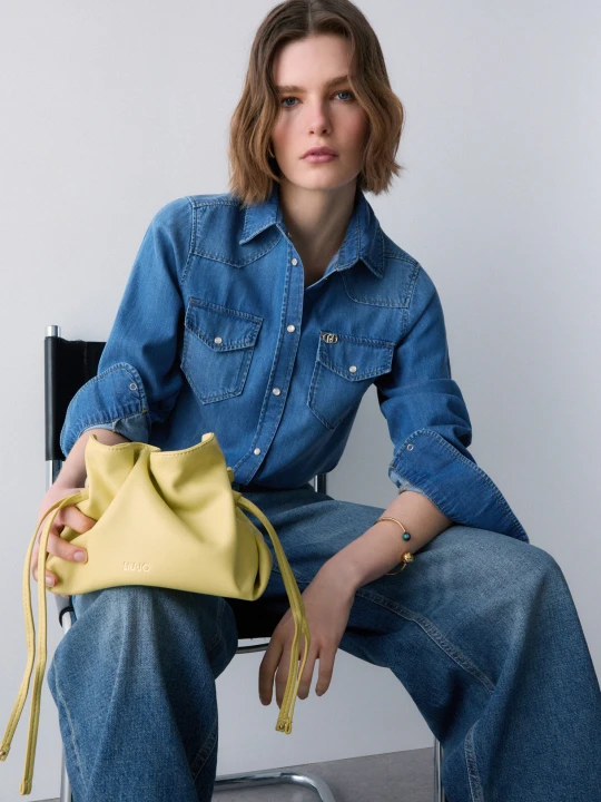 Zdjęcie produktu Liu Jo Small Riccy Shoulder Bag żółty