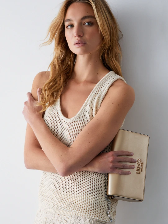 Zdjęcie produktu Liu Jo Small Shoulder Bag Light Gold