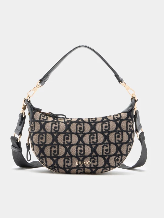 Zdjęcie produktu Liu Jo Small Shoulder Bag Jacquard Tobacco Brown