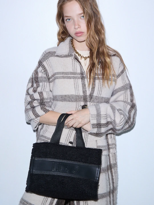 Zdjęcie produktu Liu Jo Small Teddy Tote Bag czarny