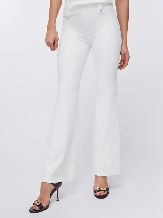 Zdjęcie produktu Liu Jo Smart Flared Trousers biały