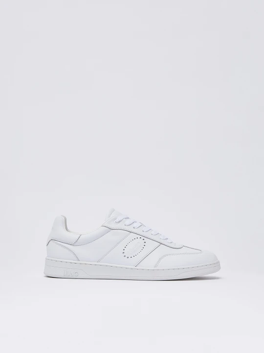 Zdjęcie produktu Liu Jo Sneakers For For Men In Leather biały