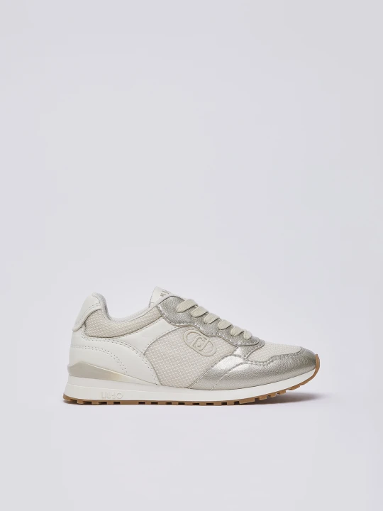 Zdjęcie produktu Liu Jo Sneakers With Mesh Details Milky White