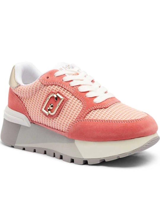 Zdjęcie produktu Liu Jo Sneakersy Amazing 25 | zamsz różowy