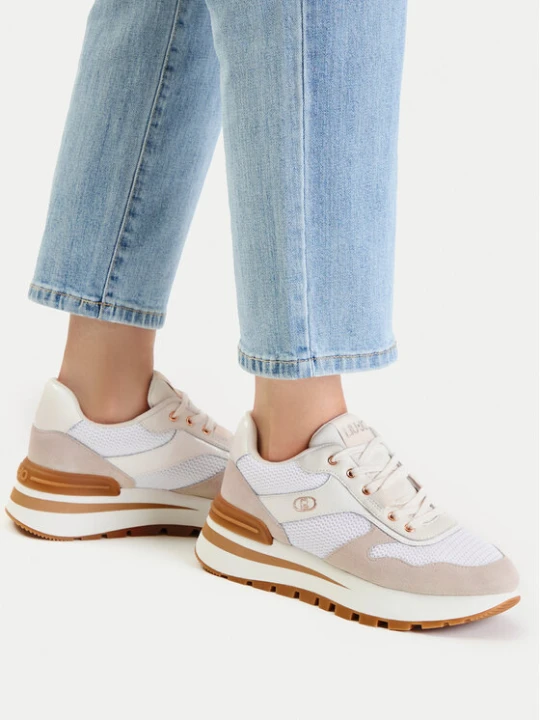 Zdjęcie produktu Liu Jo Sneakersy Amazing 38 BA6029 PX027 Écru Kremowy