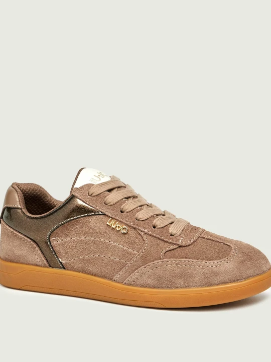 Zdjęcie produktu Liu Jo Sneakersy Connor 01 | zamsz beżowy