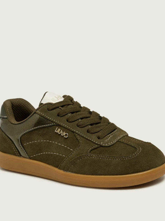 Zdjęcie produktu Liu Jo Sneakersy Connor 01 | zamsz oliwkowy