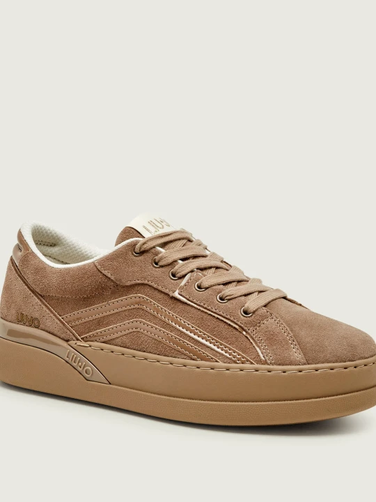 Zdjęcie produktu Liu Jo Sneakersy Lena 02 | zamsz beżowy