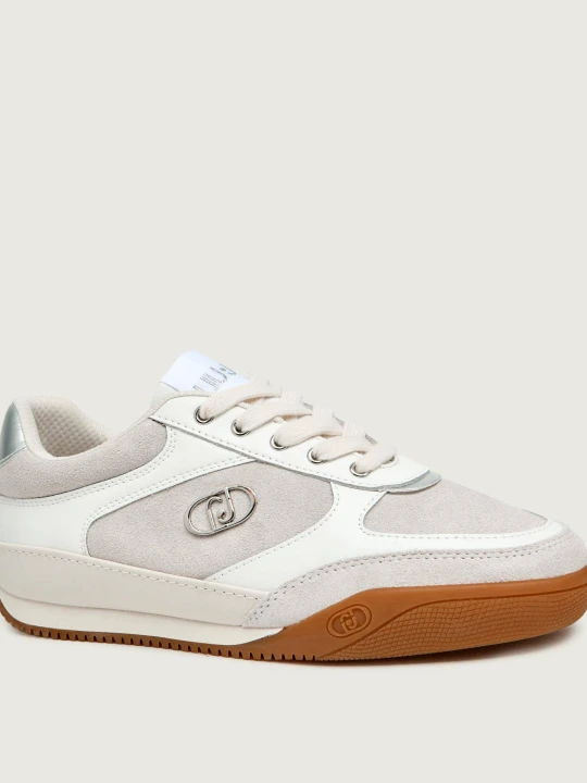 Zdjęcie produktu Liu Jo Sneakersy LEWIS 01 | zamsz biały