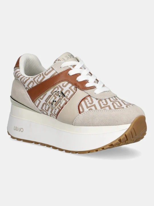 Zdjęcie produktu Liu Jo sneakersy LIU JO MAXI WONDER PLUS 02 beżowy