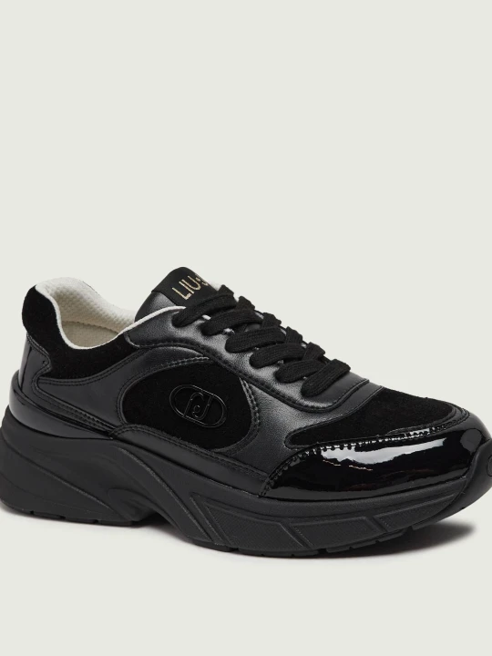 Zdjęcie produktu Liu Jo Sneakersy LJ01 01 | zamsz czarny