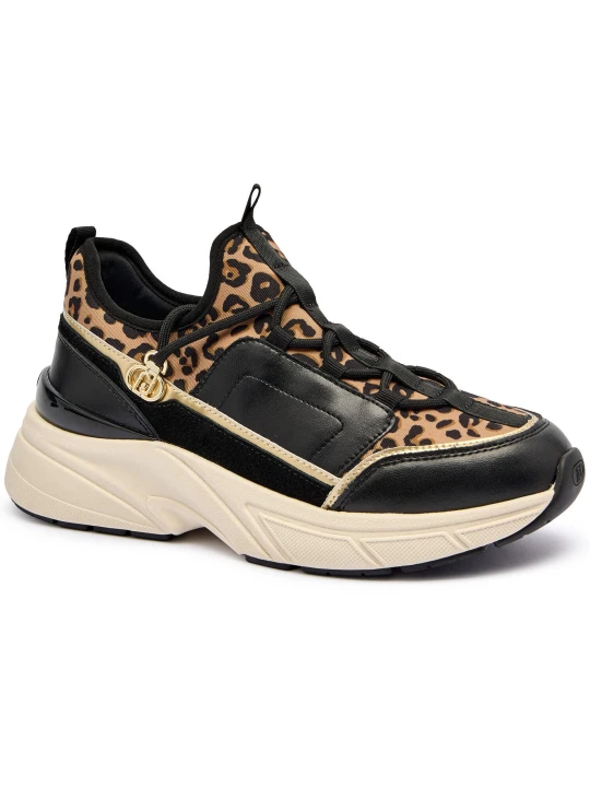 Zdjęcie produktu Liu Jo Sneakersy LJ01 02 | z dodatkiem skóry czarny