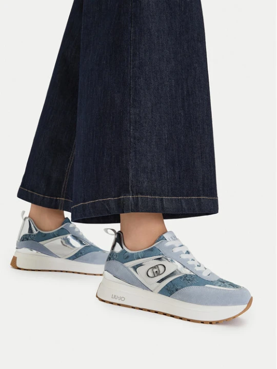 Zdjęcie produktu Liu Jo Sneakersy Maxi Wonder 97 BA6007 PX878 Niebieski