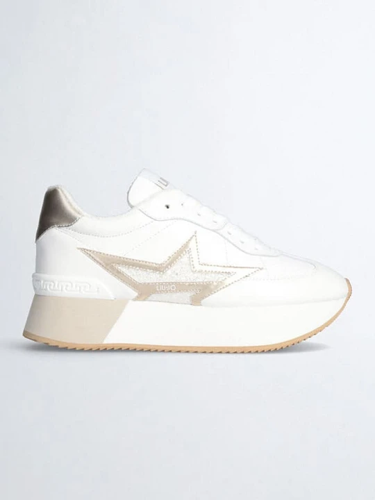 Zdjęcie produktu Liu Jo Sneakersy w kolorze złoto-białym rozmiar: 38