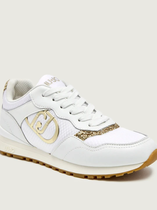Zdjęcie produktu Liu Jo Sneakersy WONDER LOW 02 | z dodatkiem skóry biały