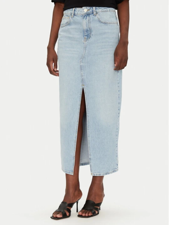 Zdjęcie produktu Liu Jo Spódnica jeansowa UA5188 D4854 78840 Niebieski Regular Fit