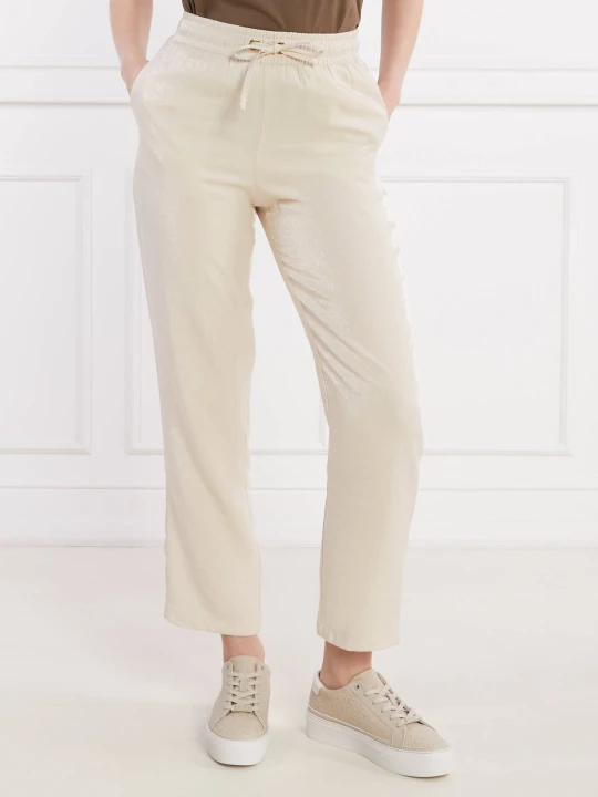 Zdjęcie produktu Liu Jo Spodnie | Comfort fit ecru
