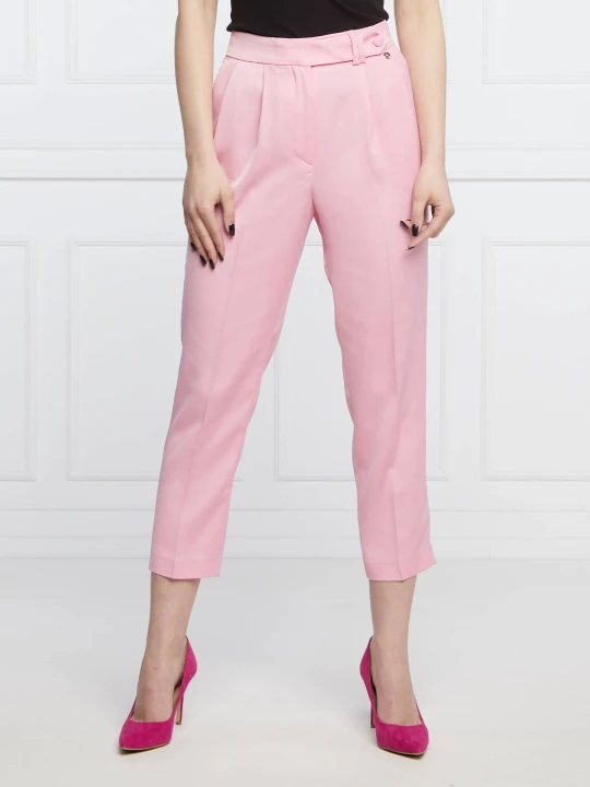 Zdjęcie produktu Liu Jo Spodnie cygaretki | Cropped Fit różowy