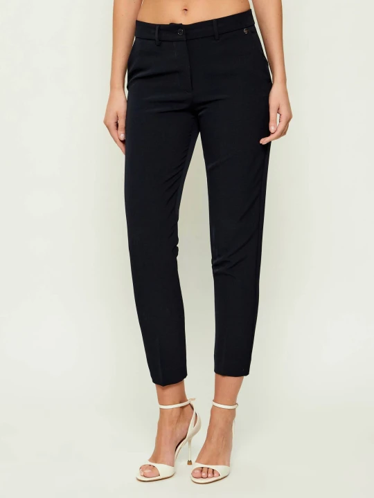 Zdjęcie produktu Liu Jo Spodnie cygaretki | Slim Fit granatowy