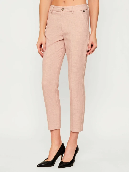 Zdjęcie produktu Liu Jo Spodnie cygaretki | Slim Fit różowy