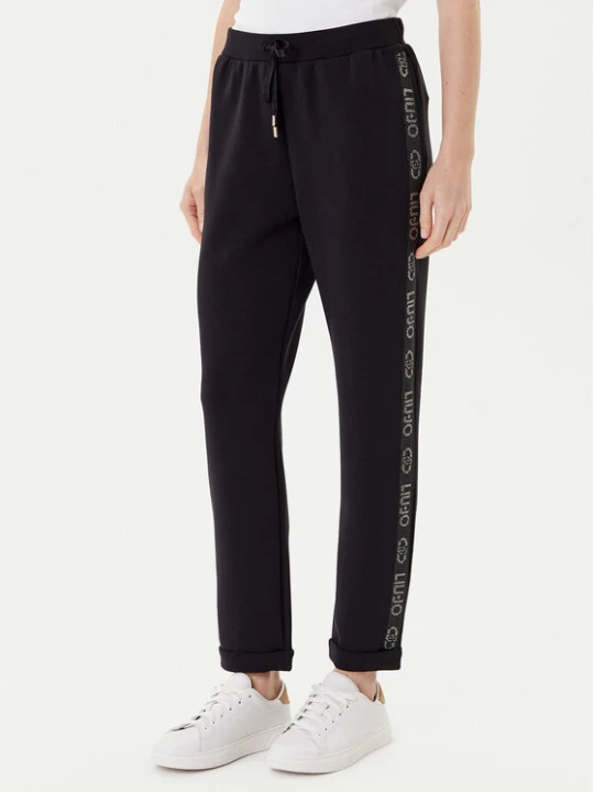 Zdjęcie produktu Liu Jo Spodnie dresowe TF5093 J4616 Czarny Regular Fit