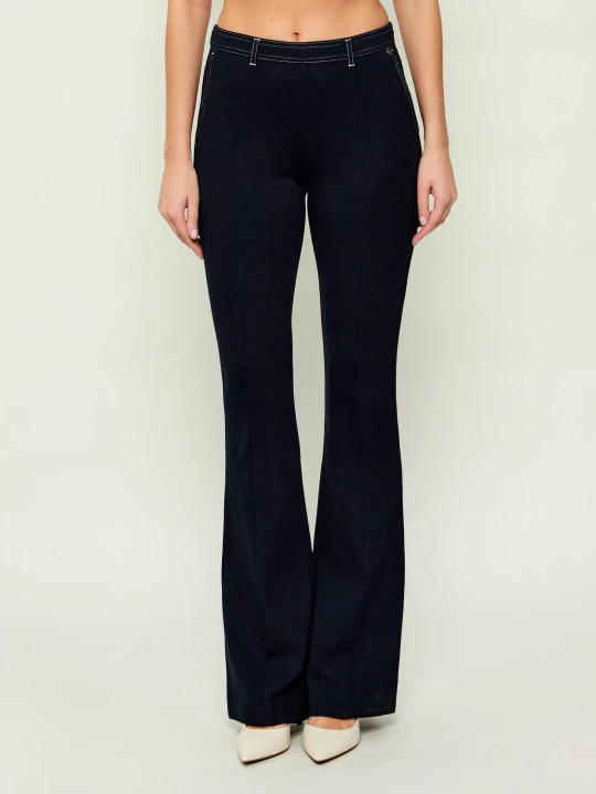 Zdjęcie produktu Liu Jo Spodnie | flare fit granatowy