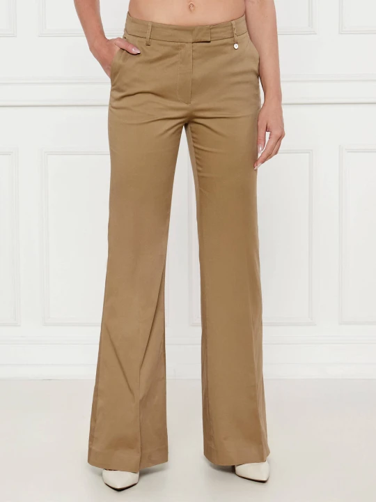 Zdjęcie produktu Liu Jo Spodnie | flare fit beżowy