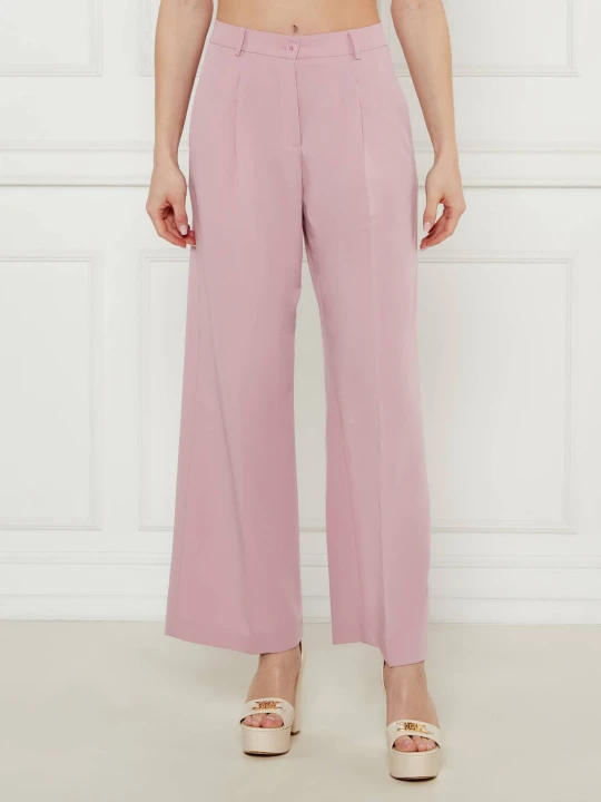 Zdjęcie produktu Liu Jo Spodnie | flare fit różowy