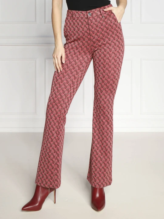 Zdjęcie produktu Liu Jo Spodnie | flare fit różowy