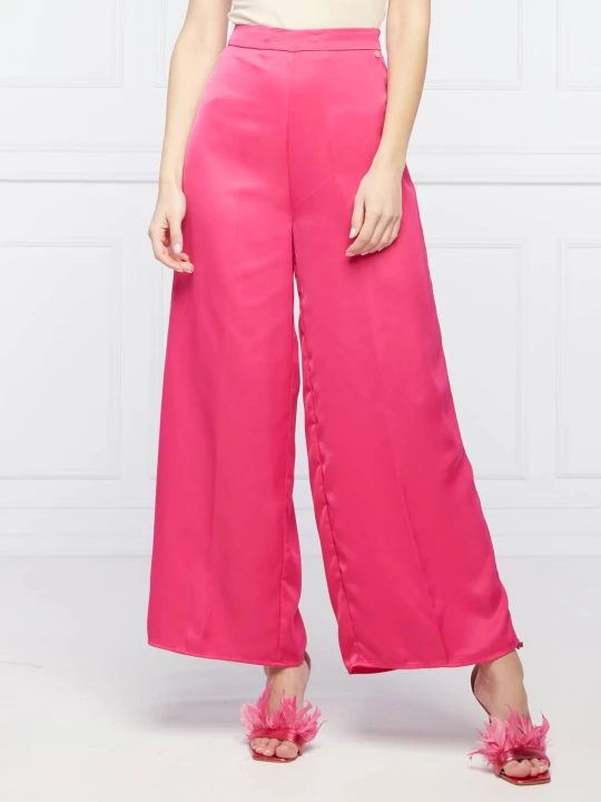 Zdjęcie produktu Liu Jo Spodnie | flare fit | high waist różowy