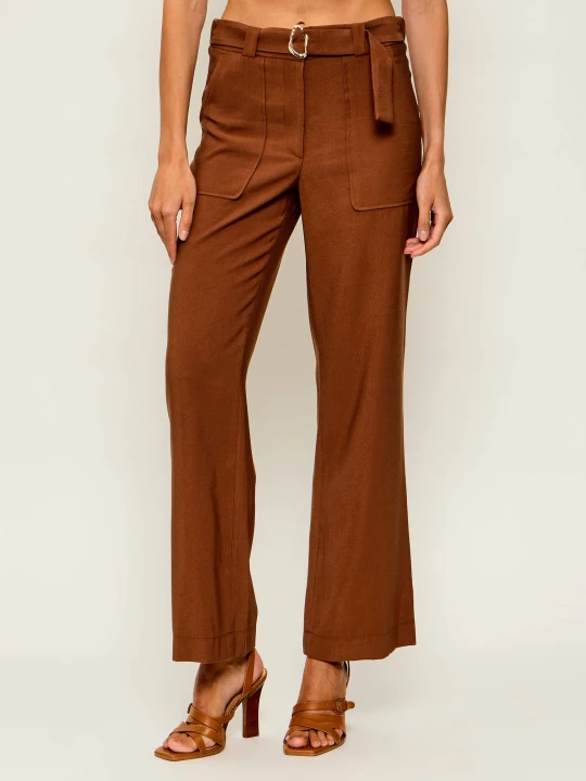 Zdjęcie produktu Liu Jo Spodnie | Relaxed fit brązowy